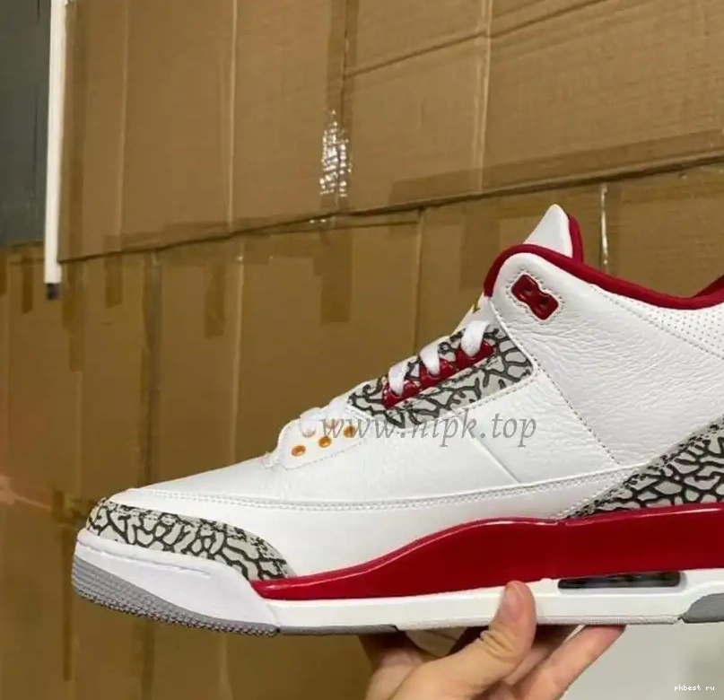God Cardinal retro to air materials Pk ready 3 jordan ship Red retail 0527